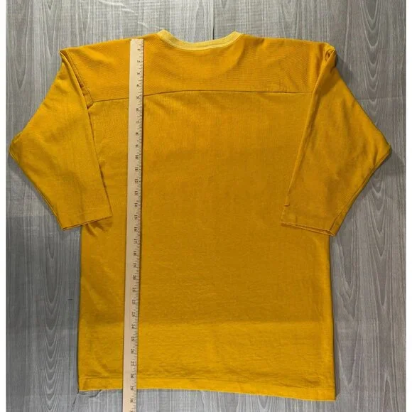 Champion Iowa State Jersey size L color yellow red 1970's Vintage - Picture 4 of 9